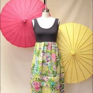 Matilda Jane House of Clouds Stillwater dress floral tank midi dress M